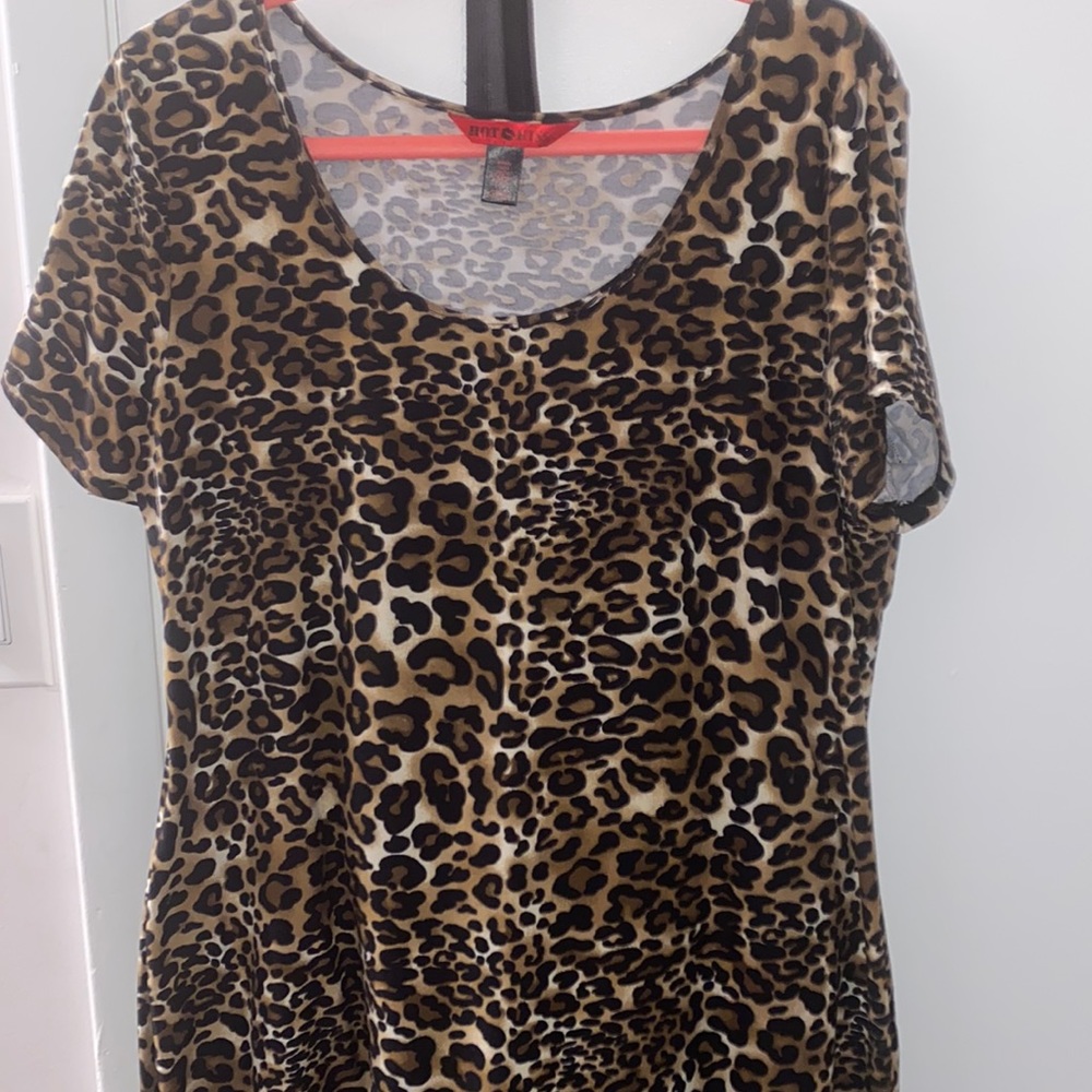 Cheetah mini dress